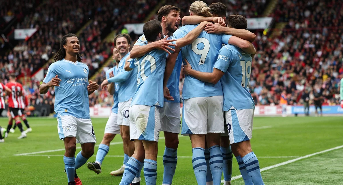 «Манчестер Сити» обыгрывает «Ноттингем Форест» 1:0 к перерыву